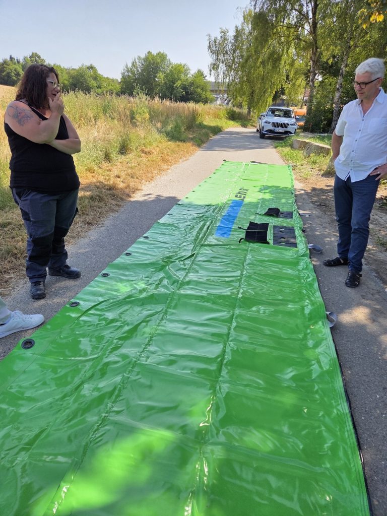 Mobile Hoch-Wassersperren 