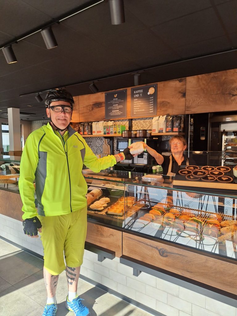 Radler in der Bäckerei Thollembeek