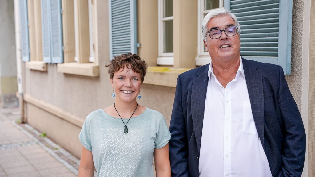 Markus Rupp mit Antonia Spielvogel