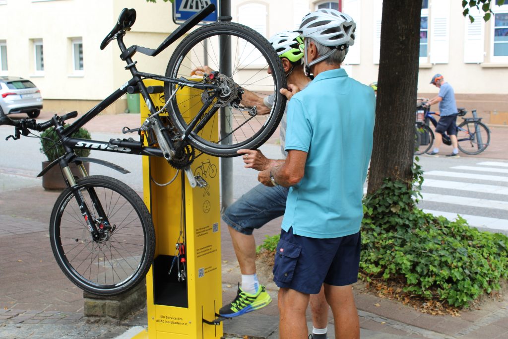 ADAC Radservice-Station in Gondelsheim