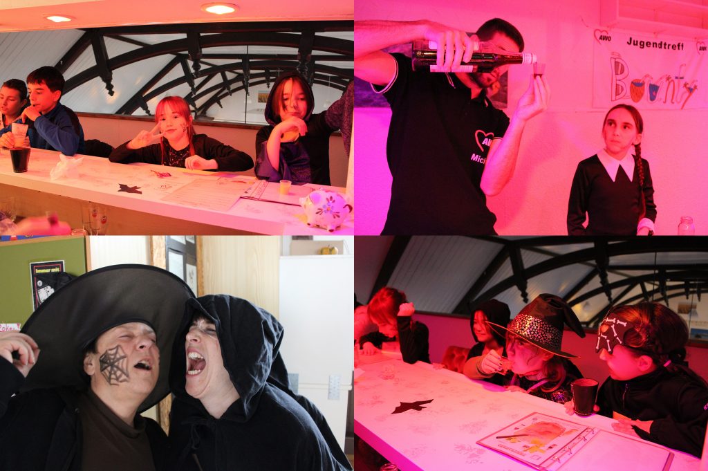 Halloween-Party im Bounty