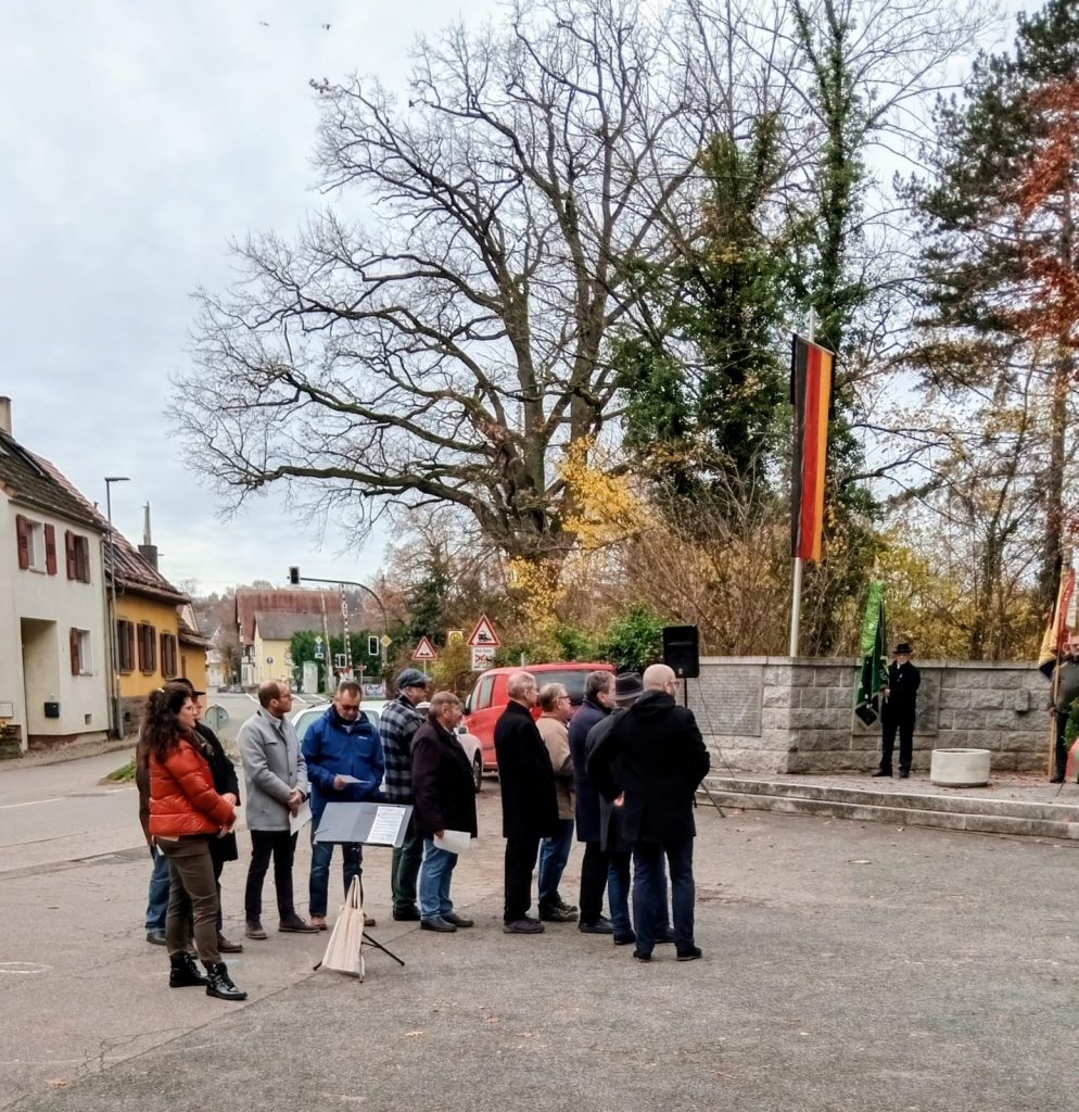 Volks­trau­er­tag in Gondelsheim