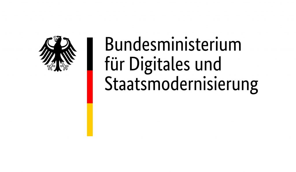 Logo Bund Digital und Staatsmodernisierung