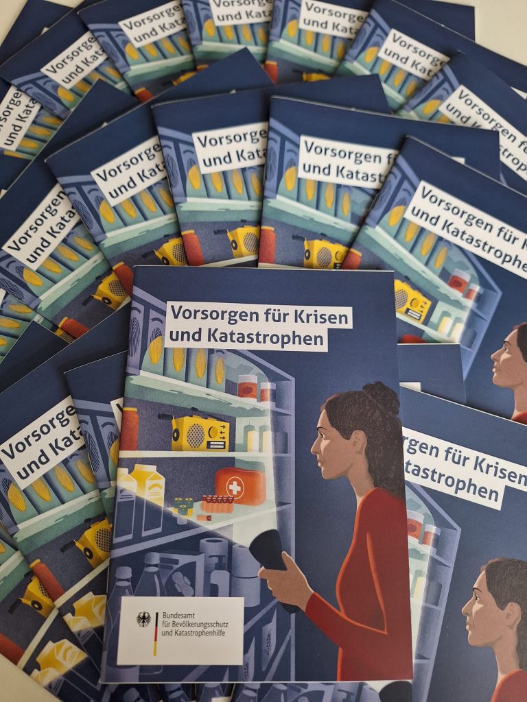 Broschüre zur Krisenvorsorge