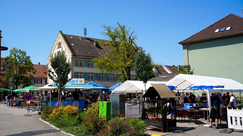 Festumzug 125 Jahre Feuerwehr und Turnverein Gondelsheim