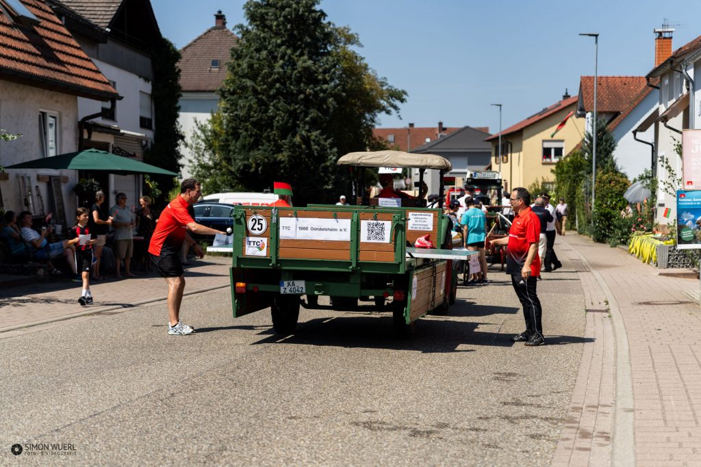 Festumzug 125 Jahre Feuerwehr und Turnverein Gondelsheim