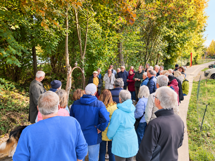 Einweihung Skulpturenweg in Gondelsheim